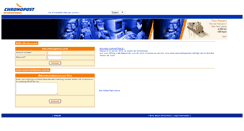 Desktop Screenshot of chronotrace.chronopost.com